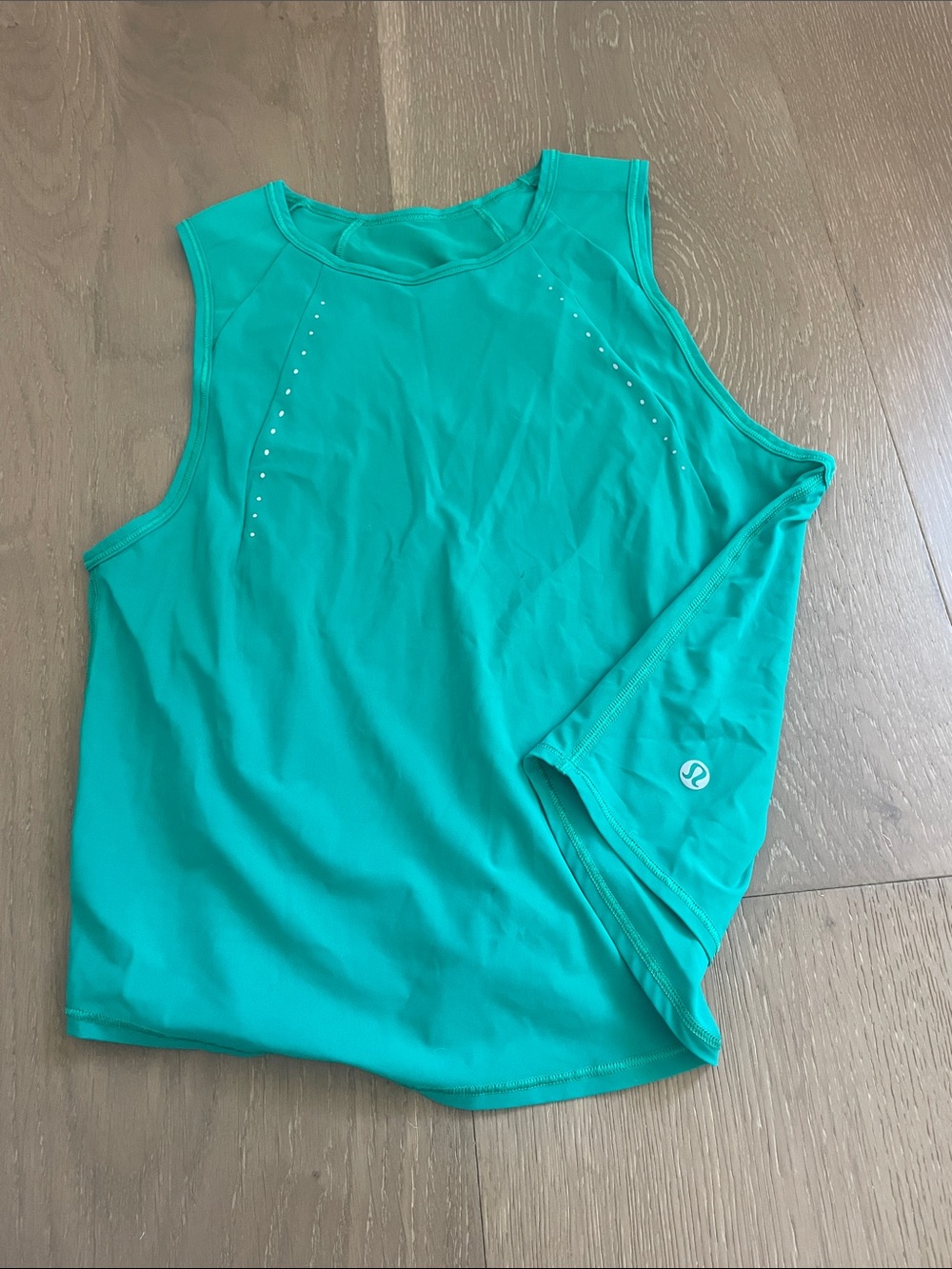 lululemon athletica Women's Teal Performance Tank Top